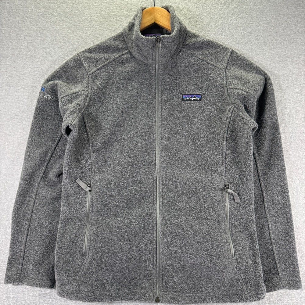 Patagonia Better Sweater Womens Medium Gray Fleece Comfort Classic Activewear